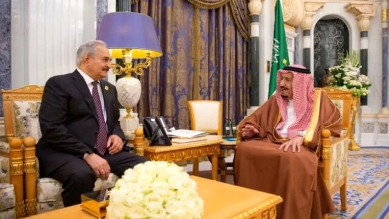 عربستان سعودی به حفتر وعده حمایت مالی داده بود