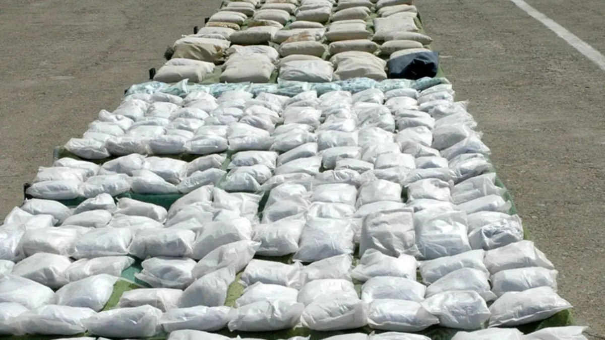 کشف 1.9 تن انواع مواد مخدر در جنوب سیستان و بلوچستان