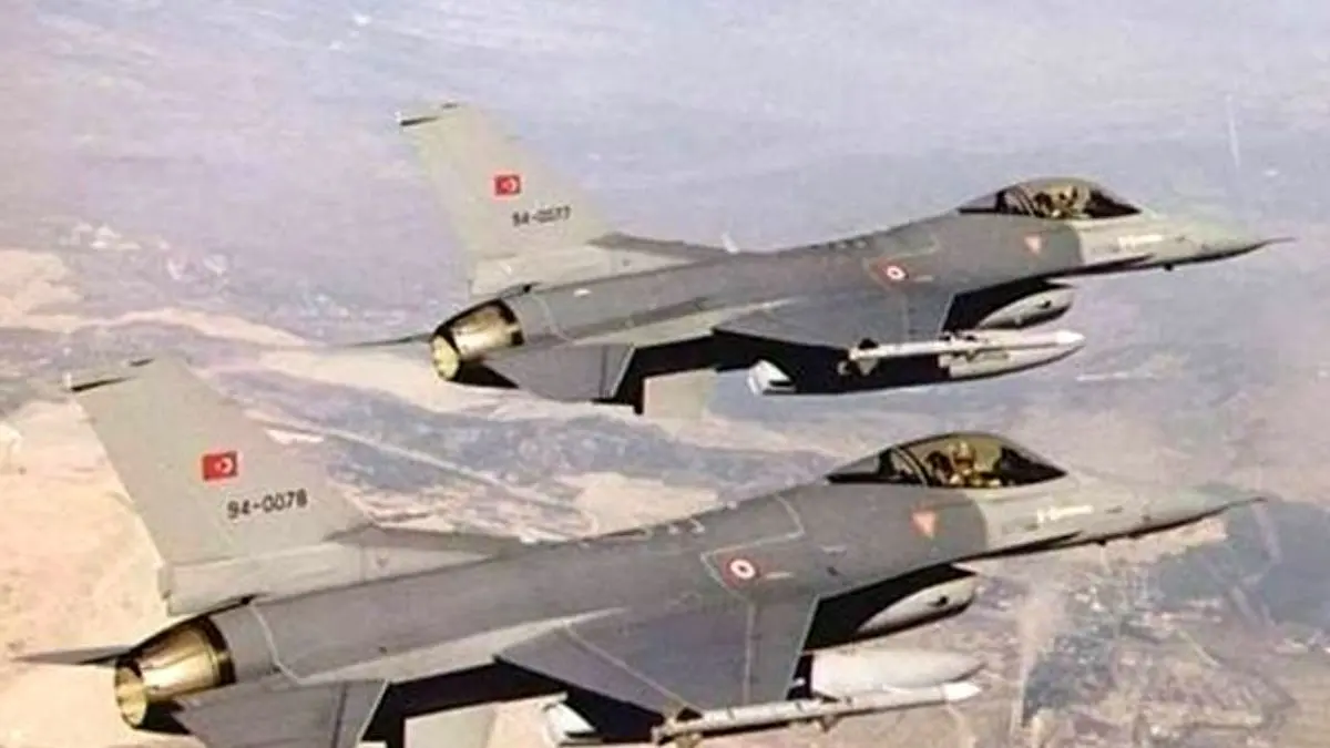 حمله هوایی ترکیه به خاک عراق