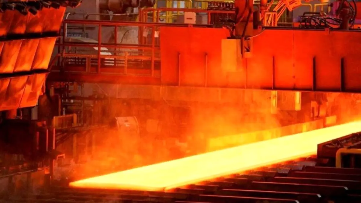 تولید فولاد خام ایران رشد 7.6 درصدی را ثبت کرد