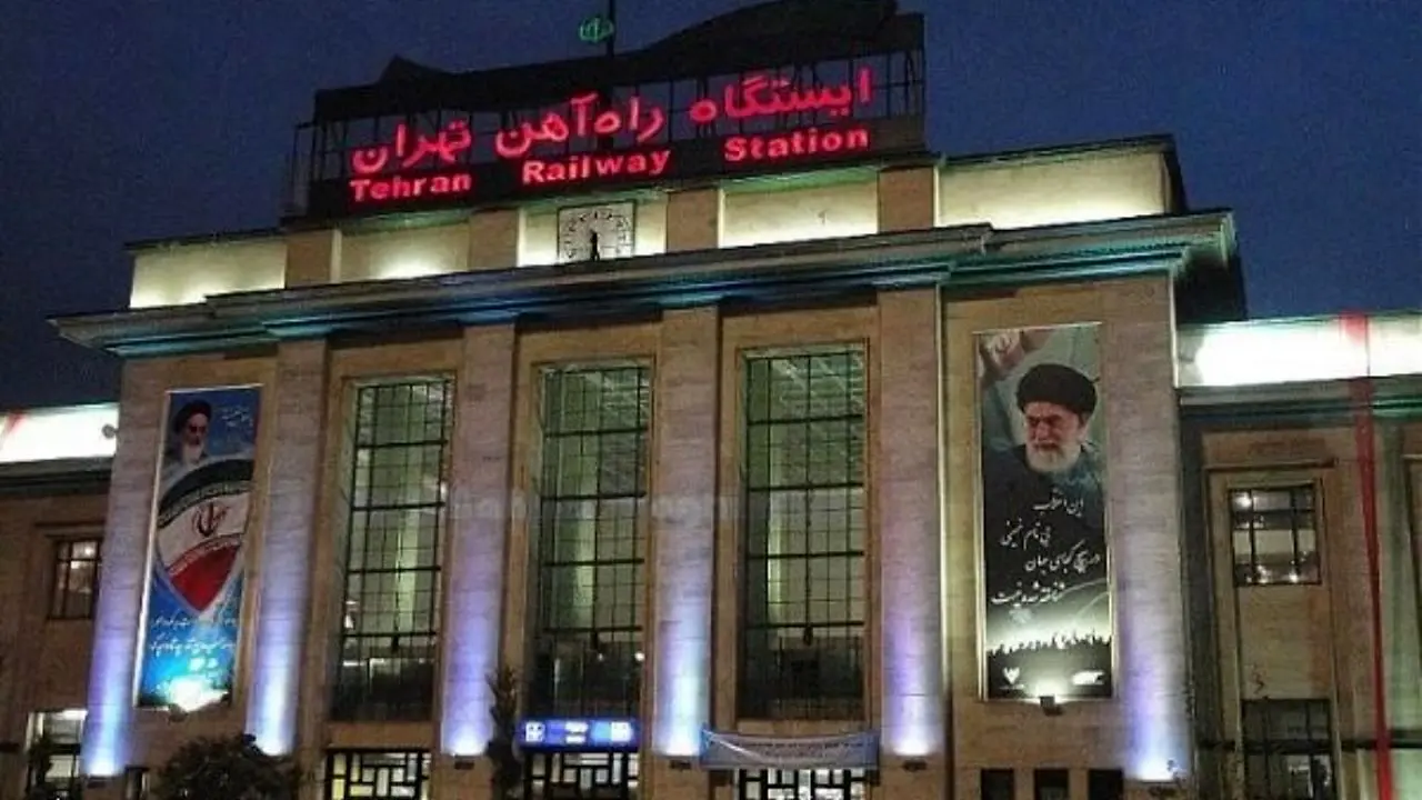 جابجایی مسافران نوروزی در راه آهن تهران 19 درصد افزایش یافت