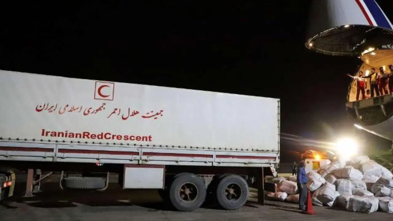 ارسال محموله اهدایی ارمنستان برای سیل‌‌زدگان ایران