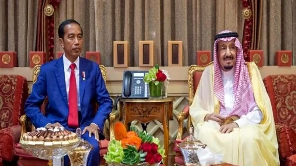 ملک سلمان با رئیس‌جمهوری اندونزی دیدار کرد
