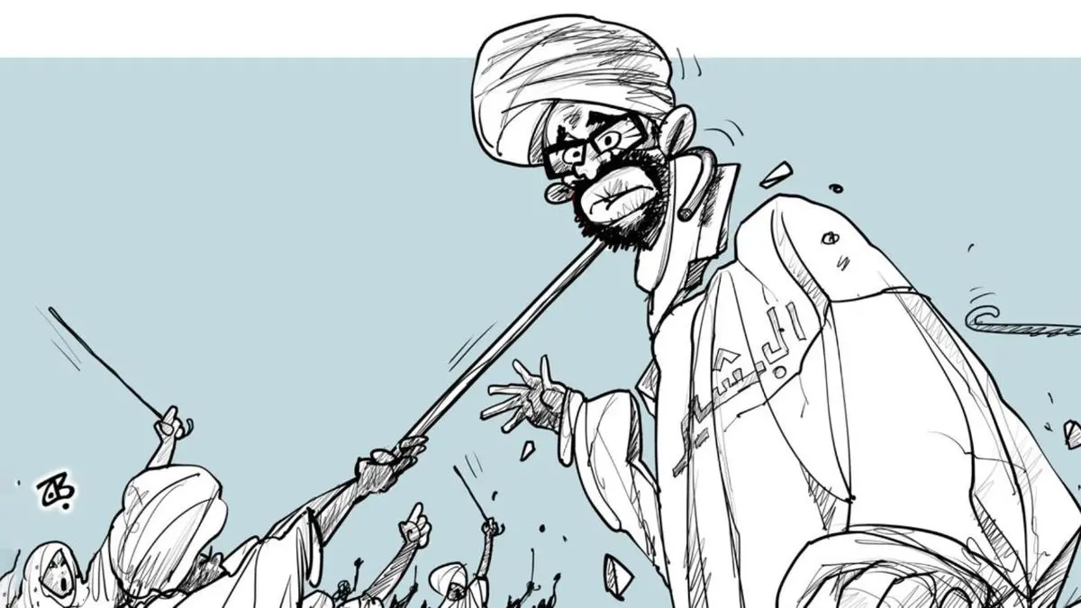 رقص عصای «عمر البشیر» رییس‌جمهوری مخلوع سودان