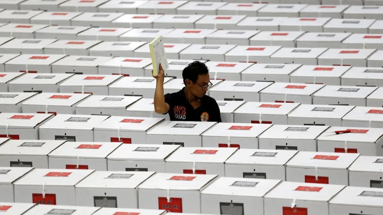 آغاز بزرگترین انتخابات یک‌روزه جهان در اندونزی