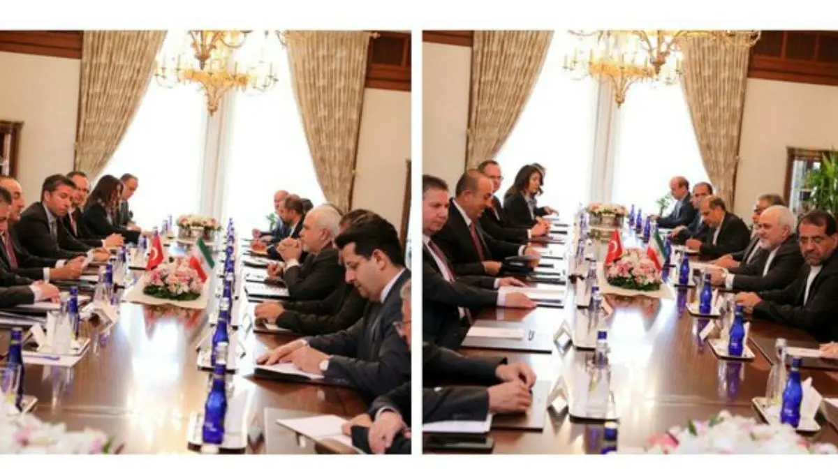 برگزاری دور دوم مذاکرات ظریف و وزیر خارجه ترکیه