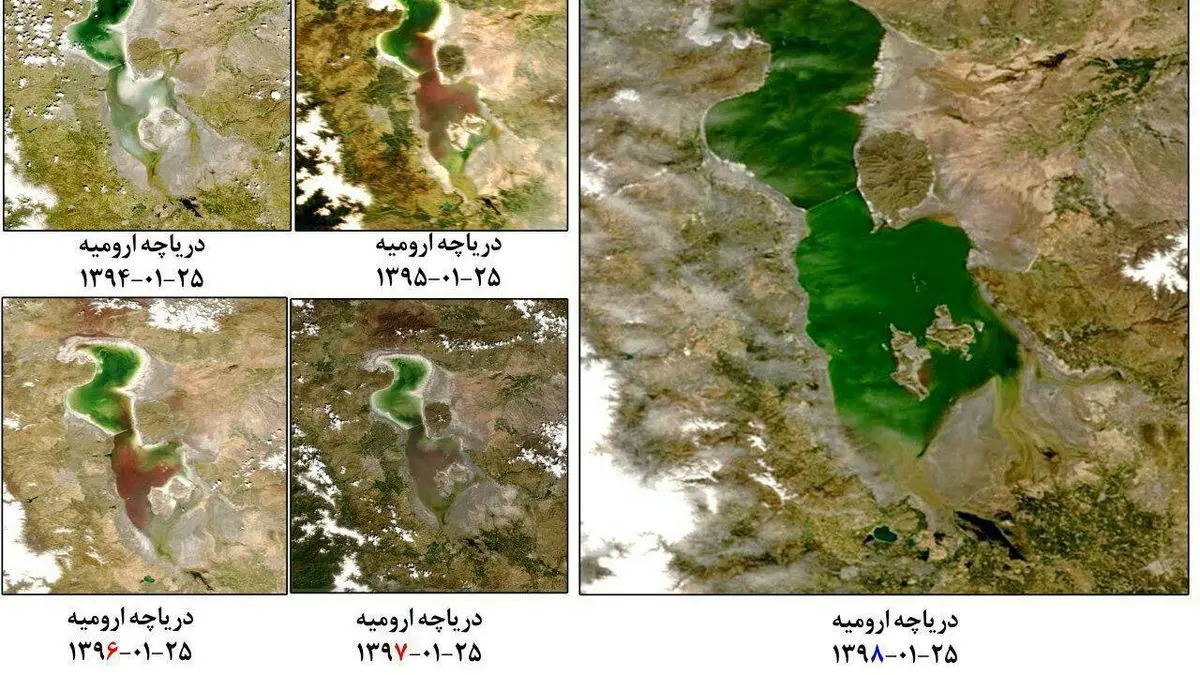تراز دریاچه ارومیه 71 سانتیمتر افزایش یافته است