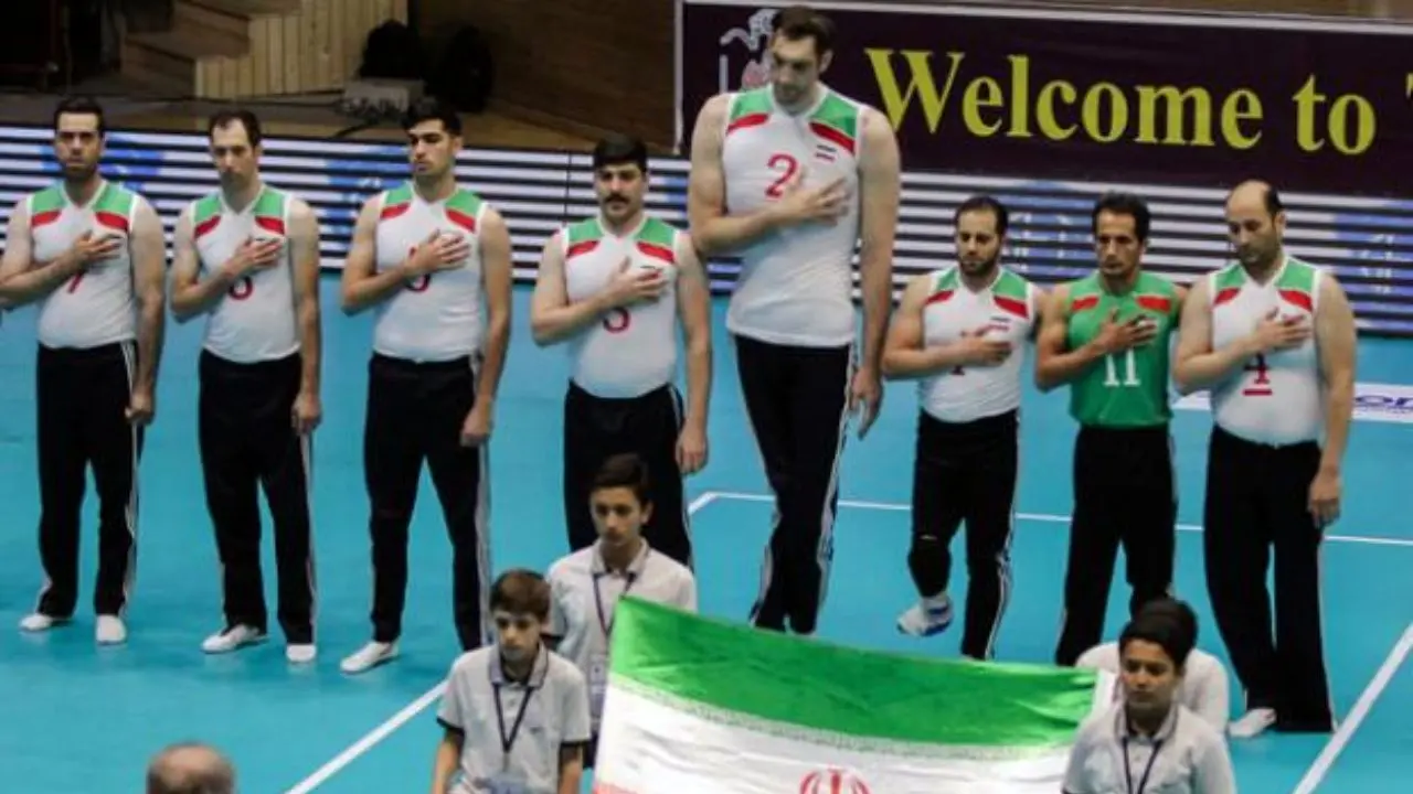 پیروزی تیم ملی والیبال نشسته ایران برابر روسیه