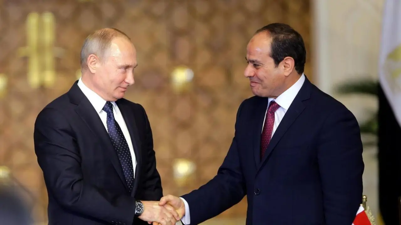 روسای جمهور مصر و روسیه در پکن دیدار کردند