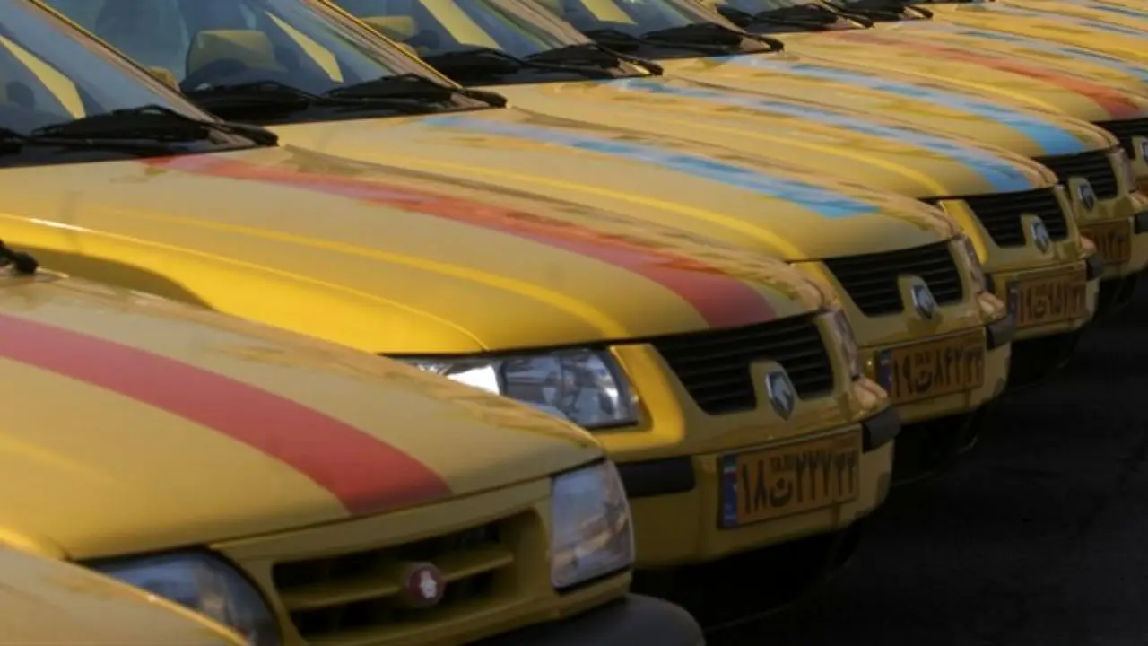 افزایش نرخ کرایه تاکسی مشوط بر نصب برچسب‌های جدید