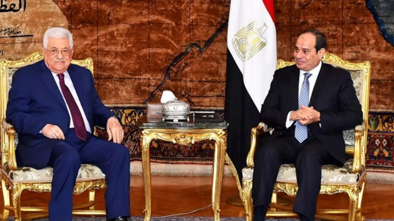 محمود عباس با رئیس‌جمهور مصر دیدار کرد
