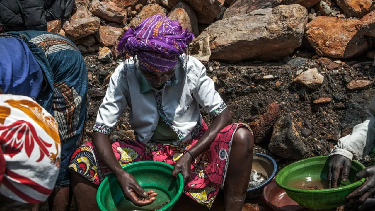 زنان معدن‌کار در کنگو