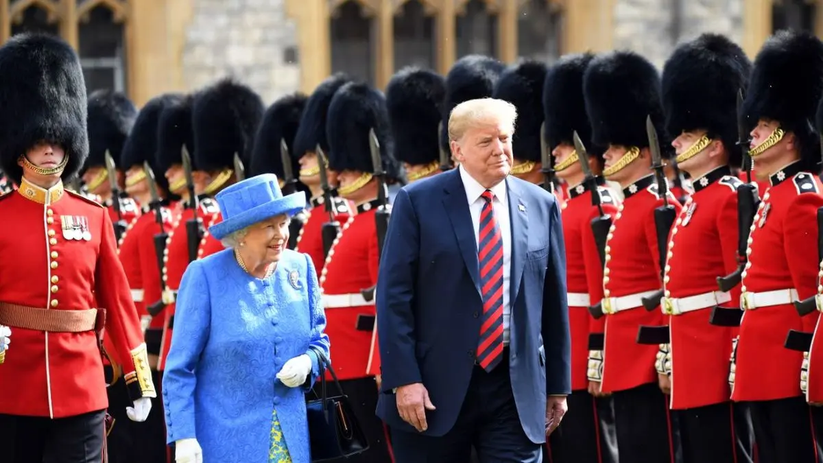 ترامپ با ملکه انگلیس دیدار می‌کند