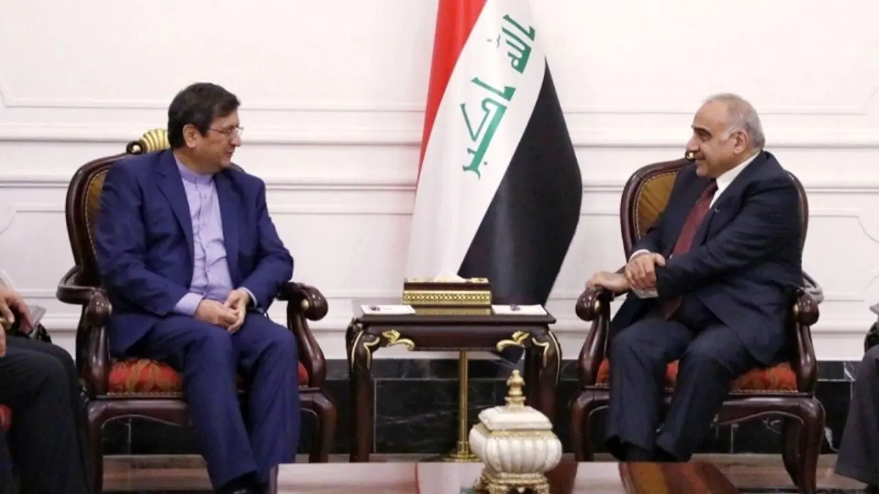 دیدار رئیس کل بانک مرکزی ایران با نخست وزیر عراق