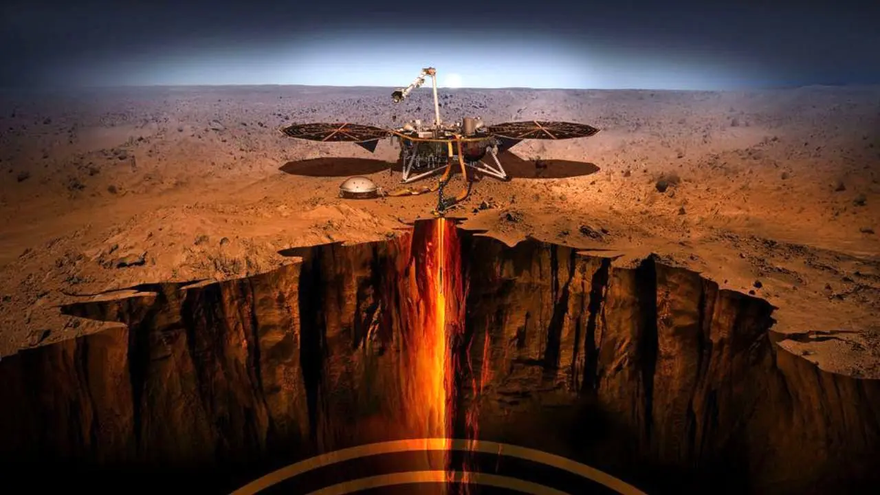 صدای زلزله در مریخ + ویدئو