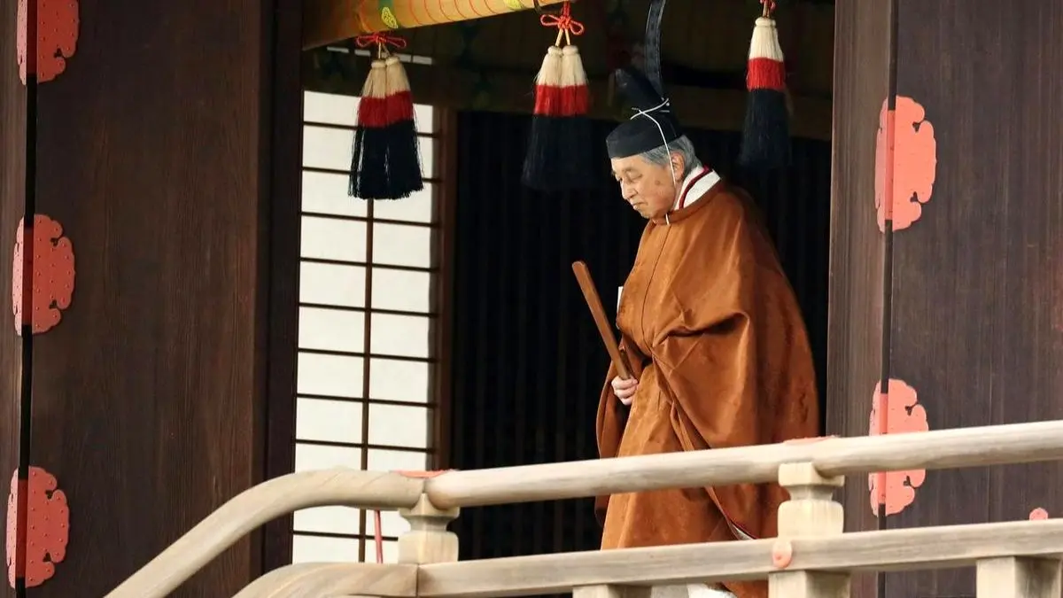 برگزاری مراسم تغییر امپراتوری در ژاپن + ویدئو و تصاویر