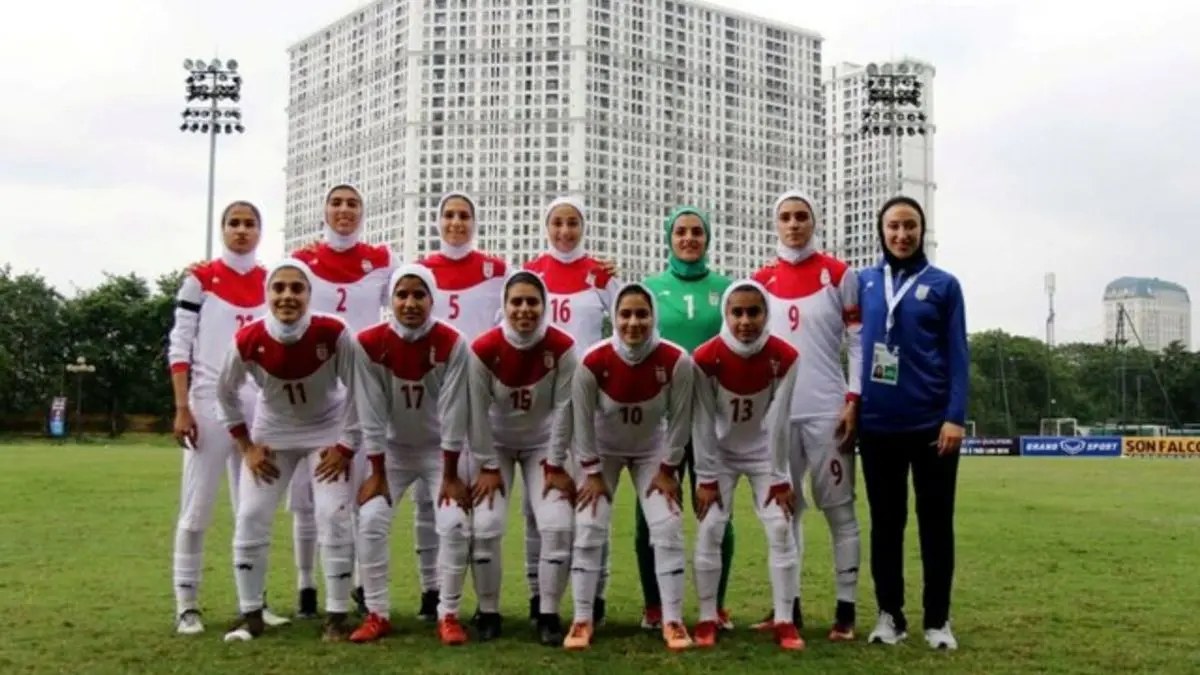 دختران فوتبالیست ایران لبنان را شکست دادند