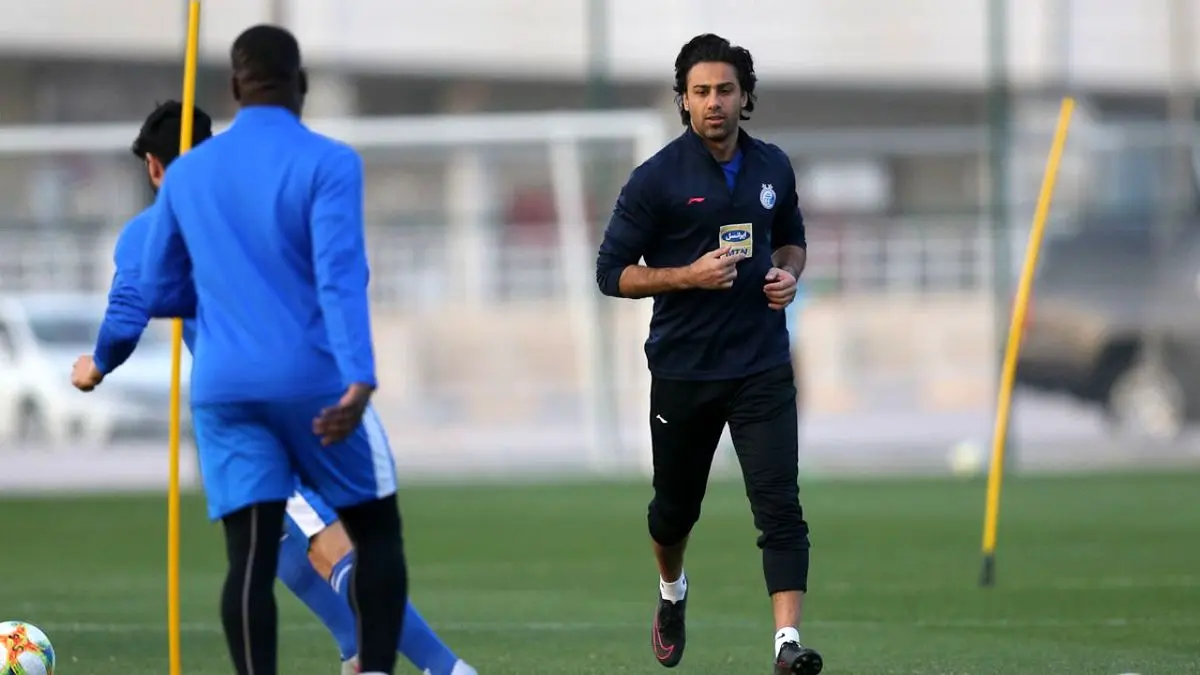 آبی‌پوشان زیر نظر مجیدی تمرین کردند