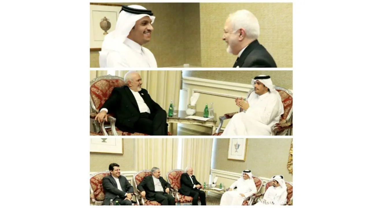 وزیر امور خارجه با همتایان ترکیه‌ای و قطری خود دیدار کرد