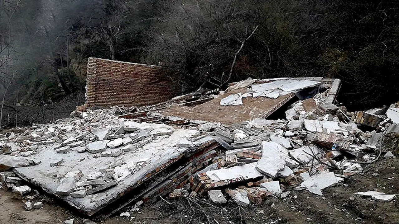 تخریب خانه‌ها بر اثر رانش زمین در بولیوی + ویدئو