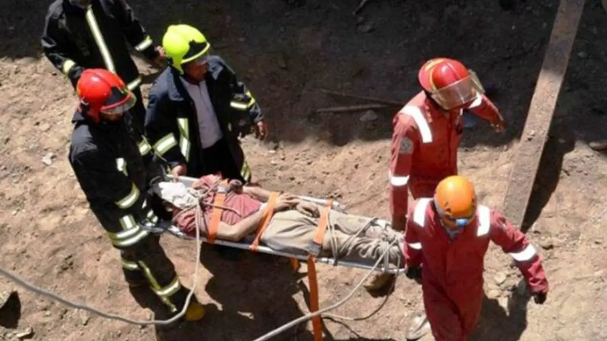 فرونشست زمین در ملایر یک کارگر را بلعید