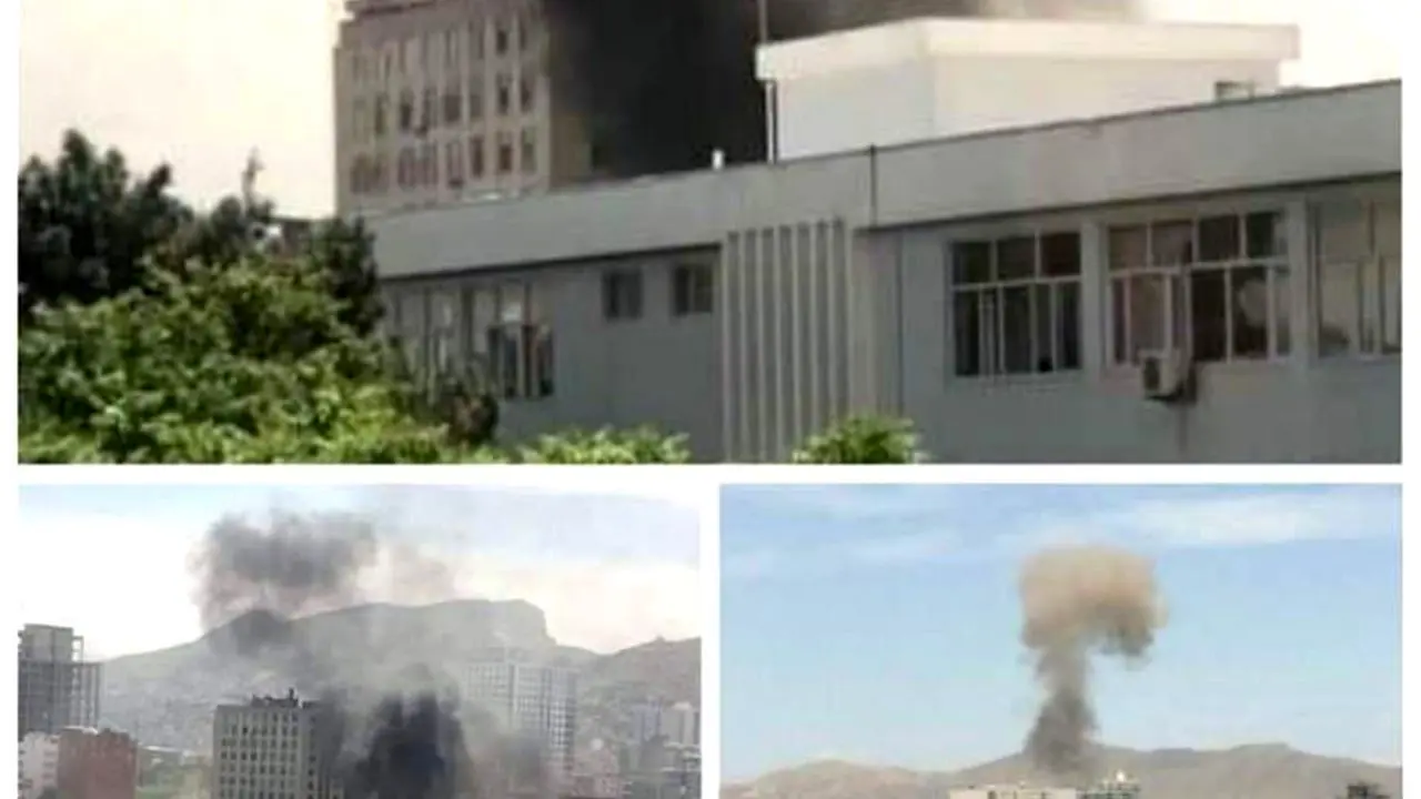 انفجار در نزدیکی ساختمان دادستانی سابق کابل + ویدئو