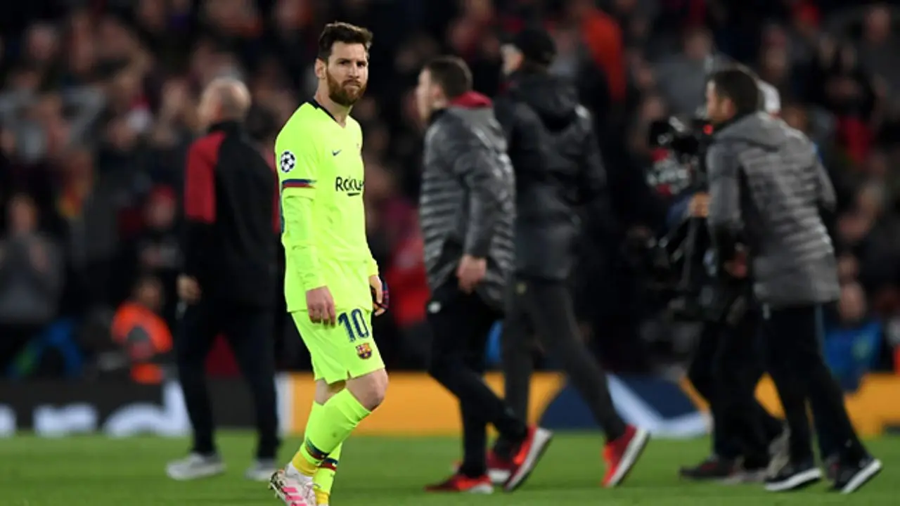 آمار بد بارسا در مقابل لیورپول