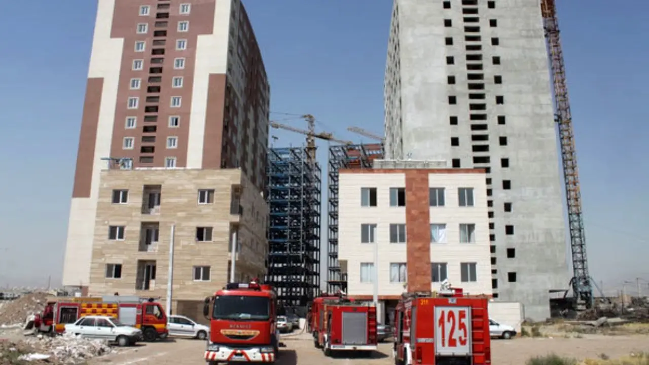 وقوع 90 درصد آتش سوزی‌ها در ساختمان‌های کمتر از 6 طبقه