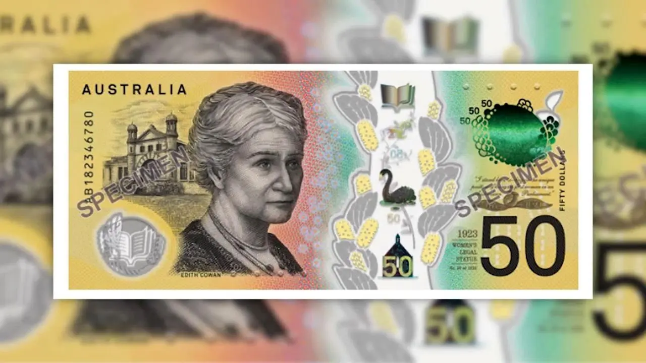 اشتباه تایپی روی اسکناس‌های جدید 50 دلاری در استرالیا + ویدئو