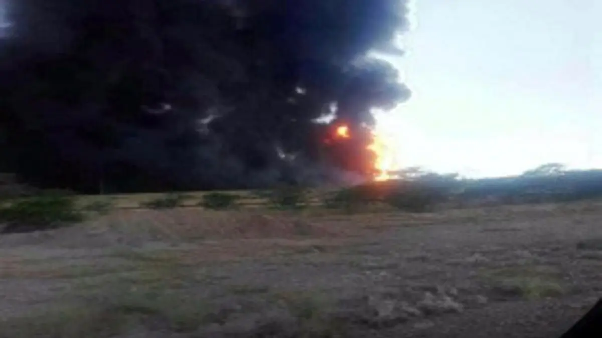تخلیه روستای صالح‌آباد امیدیه به دلیل انفجار لوله نفت