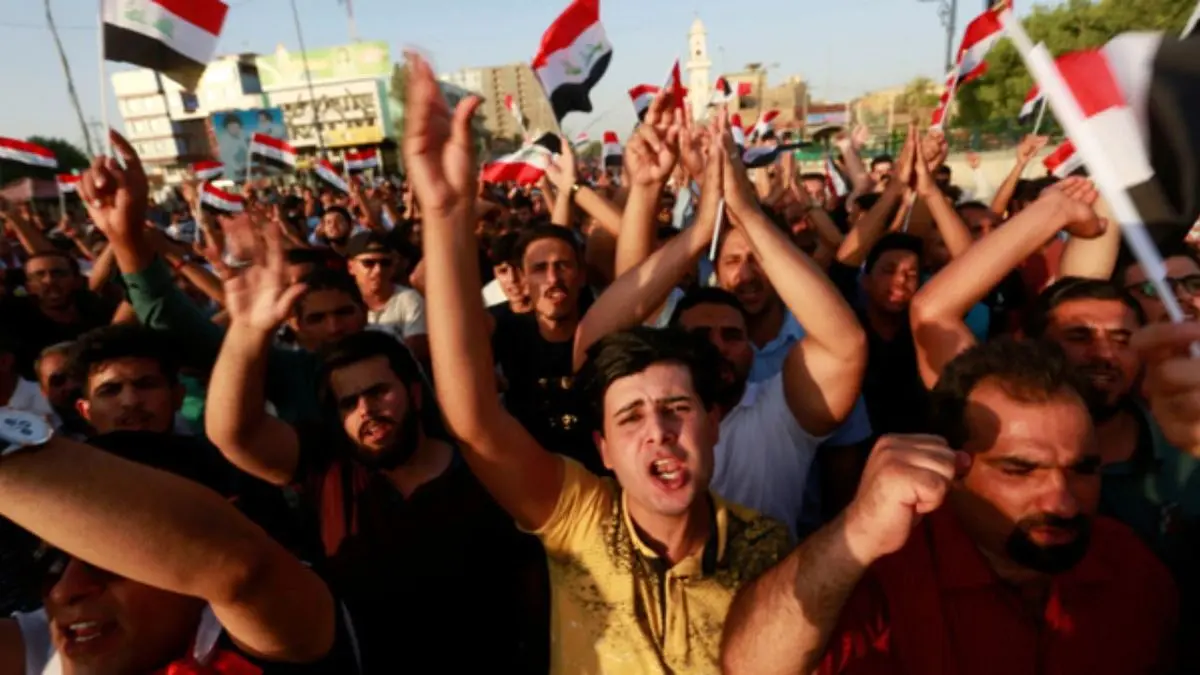 21 کشته و زخمی در تیراندازی به تظاهر کنندگان در نجف