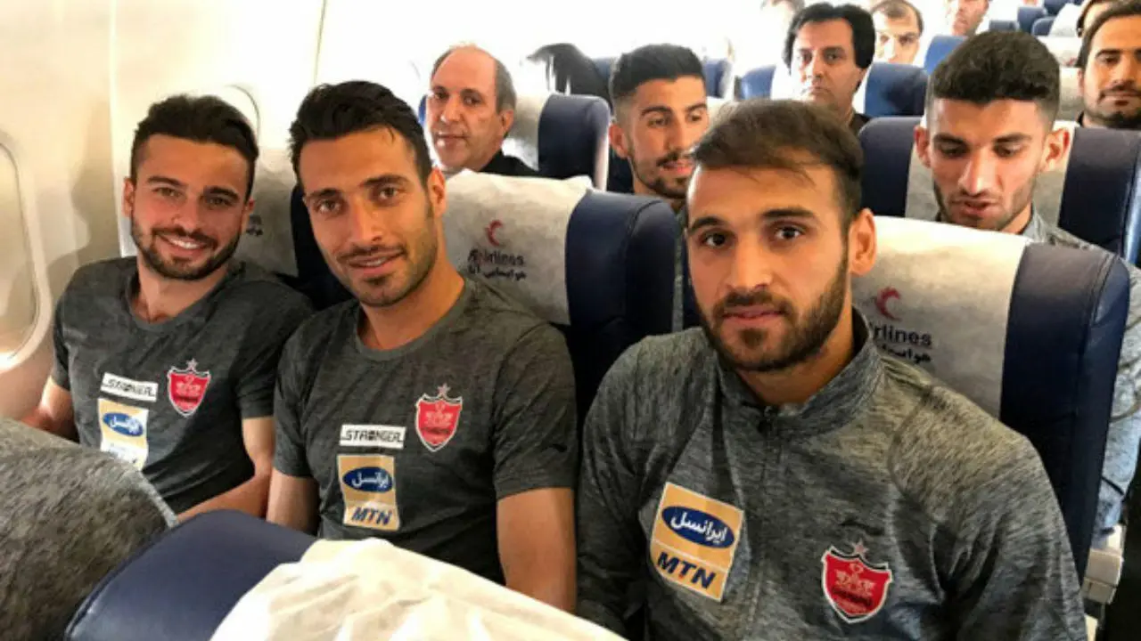تیم پرسپولیس در میان استقبال هواداران به تهران بازگشت