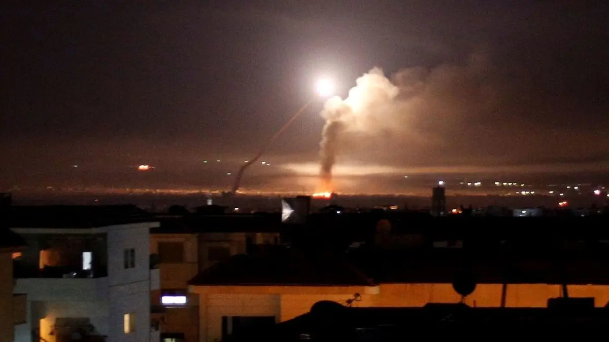 پدافند هوایی سوریه پهپاد اسرائیل را سرنگون کرد