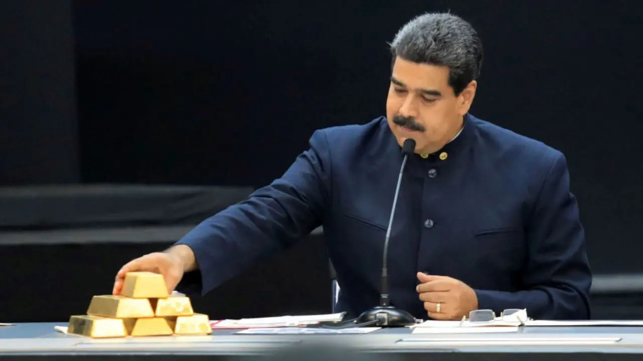 ذخایر طلای ونزوئلا به پایین‌ترین سطح 29 سال اخیر رسید