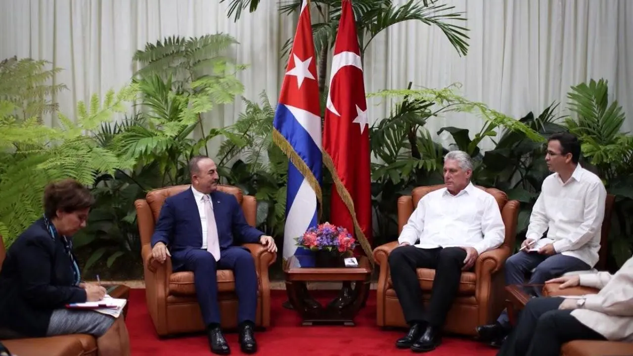 وزیران خارجه ترکیه و کوبا در هاوانا دیدار می‌کنند