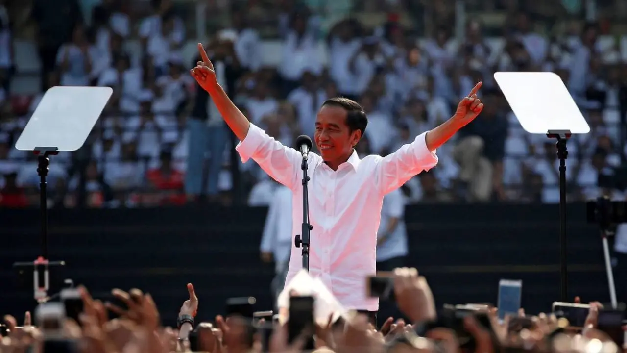 رئیس جمهوری اندونزی برای بار دوم در انتخابات پیروز شد