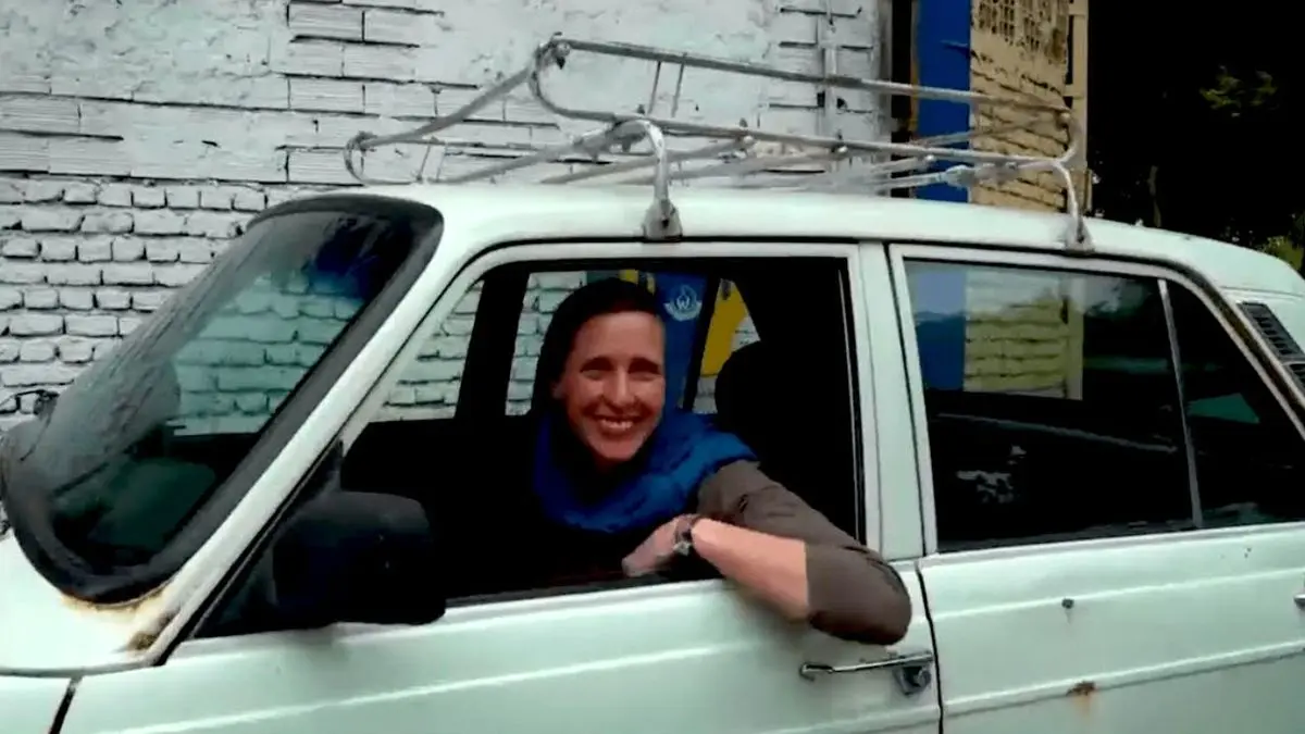 روایت دختر آلمانیِ پیکان‌سوار که ایرانگردی می‌کند + ویدئو