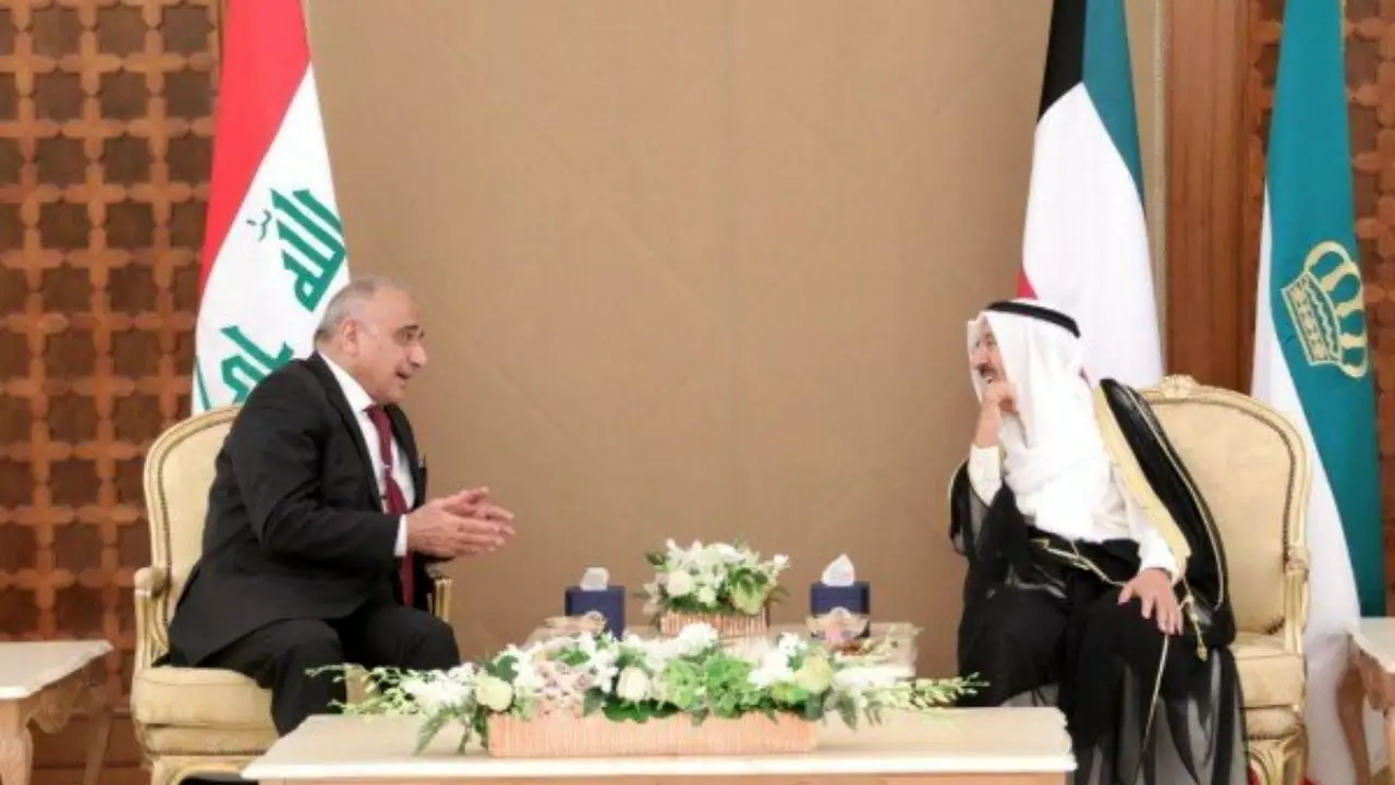نخست وزیر عراق به دیدار امیر کویت رفت