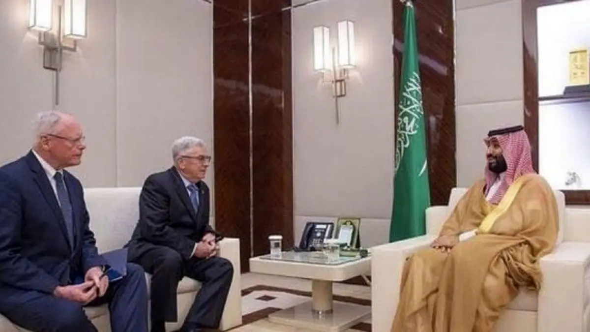 ولیعهد عربستان با فرستاده ترامپ به سوریه دیدار کرد