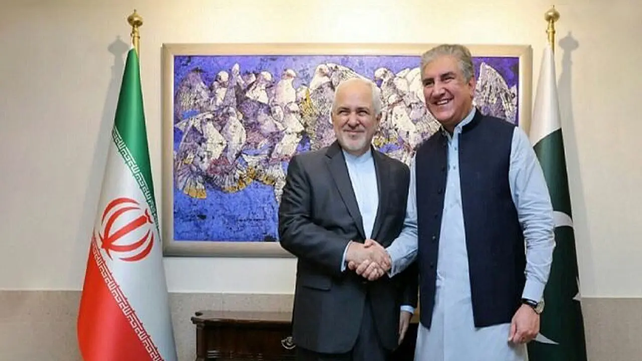 ظریف با وزیر خارجه پاکستان دیدار کرد