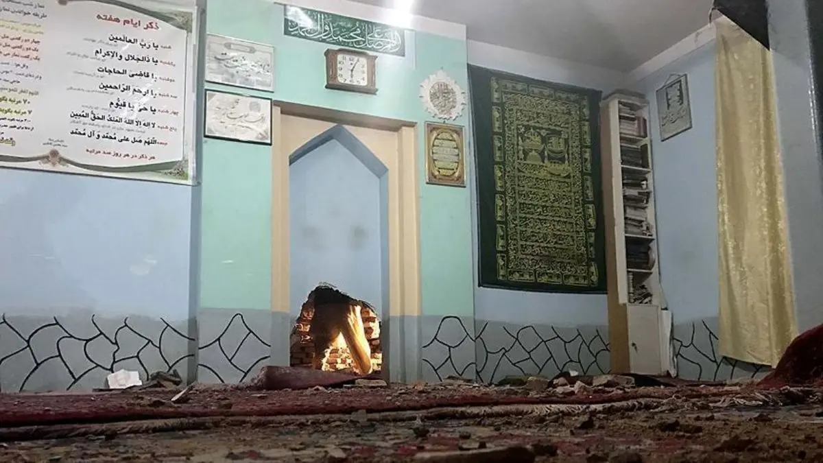 انفجار در مسجدی در کابل