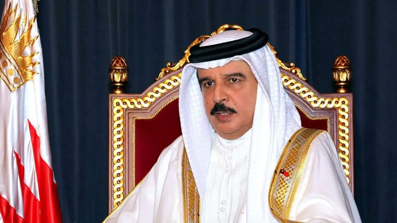 پادشاه بحرین بر حل عادلانه مسأله فلسطین تأکید کرد