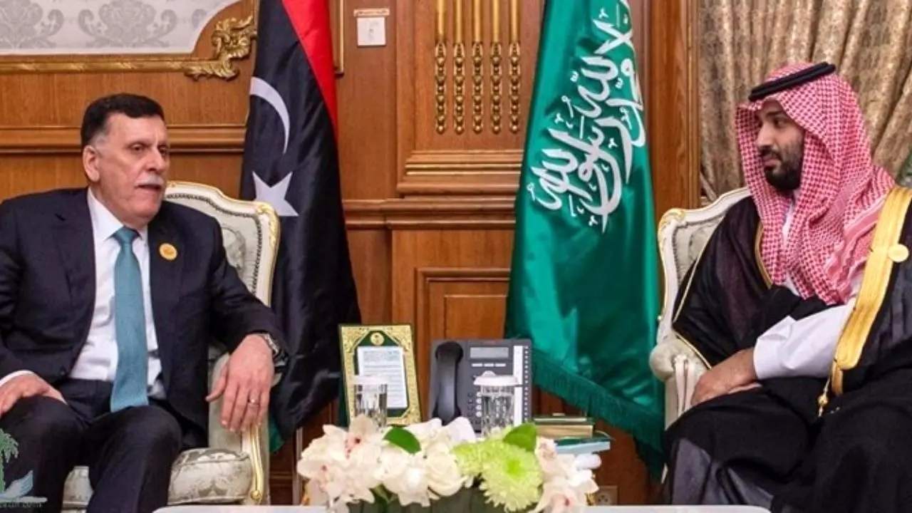 «فائز السراج» با ولیعهد سعودی دیدار کرد