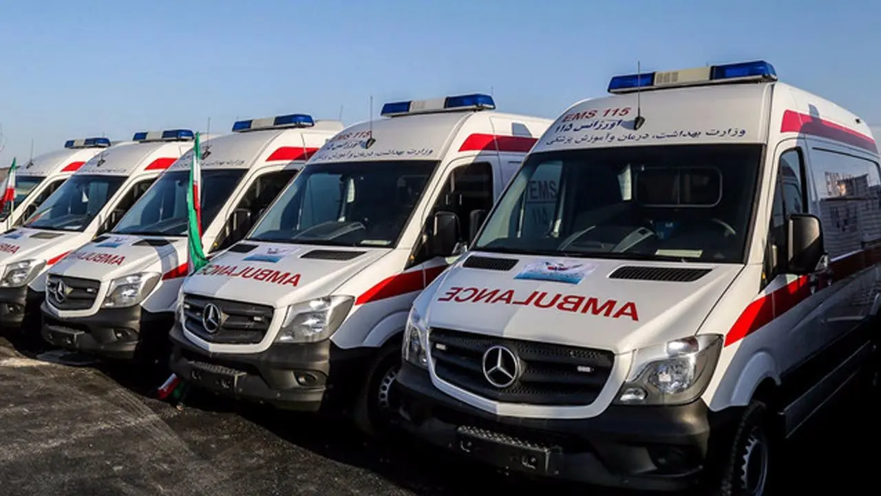 پیگیری حمله طرفداران دو تیم فوتبالی به آمبولانس‌های اورژانس