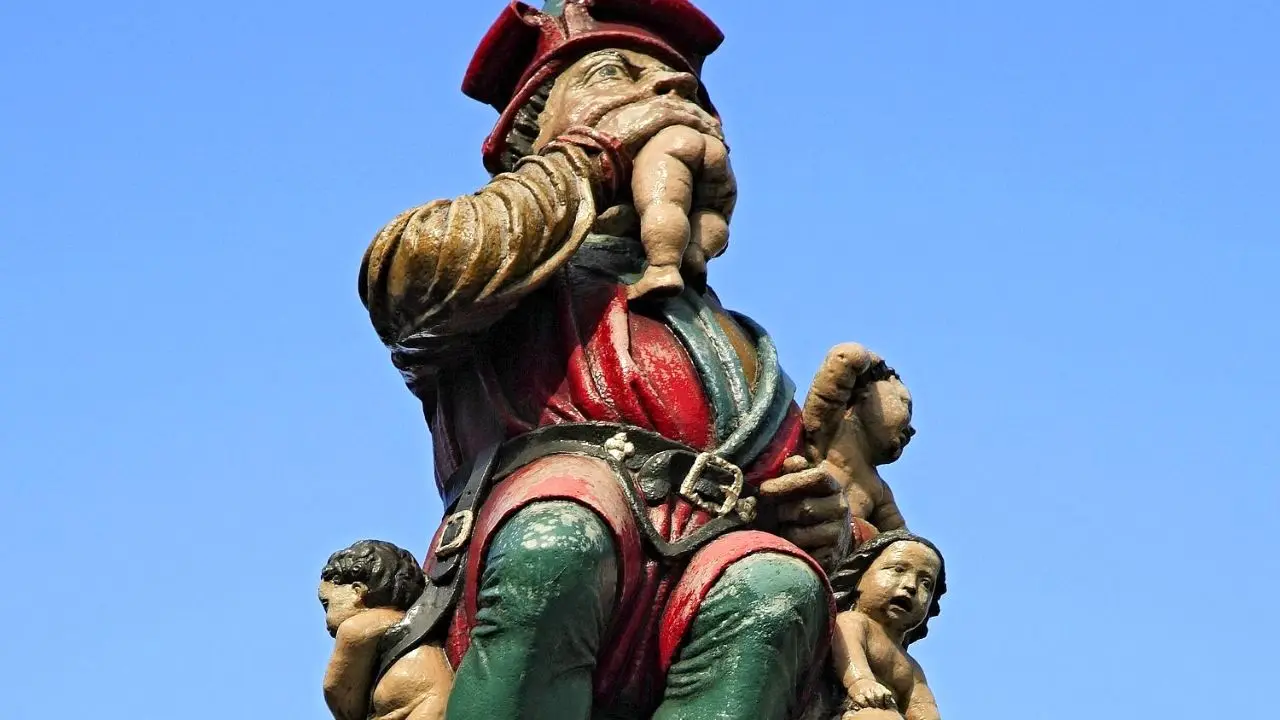 چرا مجسمه مرد «کودک‌خوار» در پایتخت سوئیس نصب شده است؟!