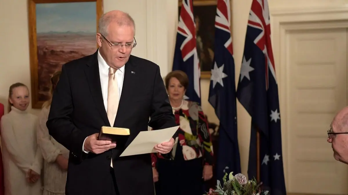 نخست‌وزیر استرالیا سوگند خورد