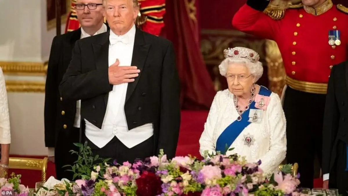 تاکید ملکه انگلیس و ترامپ بر حفظ ارزش‌ها و منافع مشترک لندن- واشنگتن