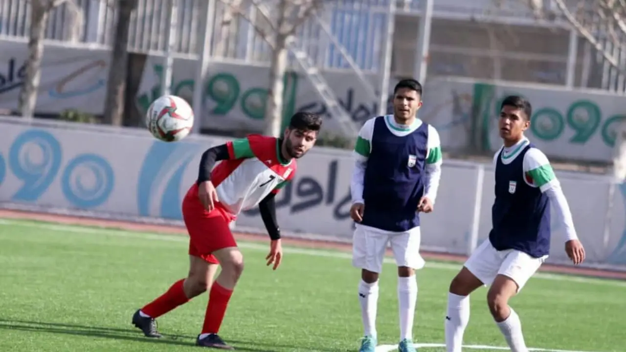 تیم فوتبال جوانان ایران در روسیه تمرین کرد