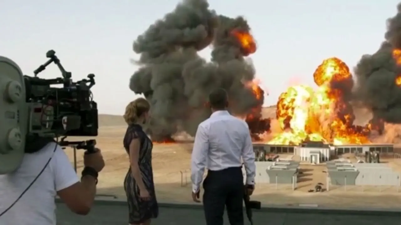 انفجار در فیلم «جیمزباند» حادثه ساز شد