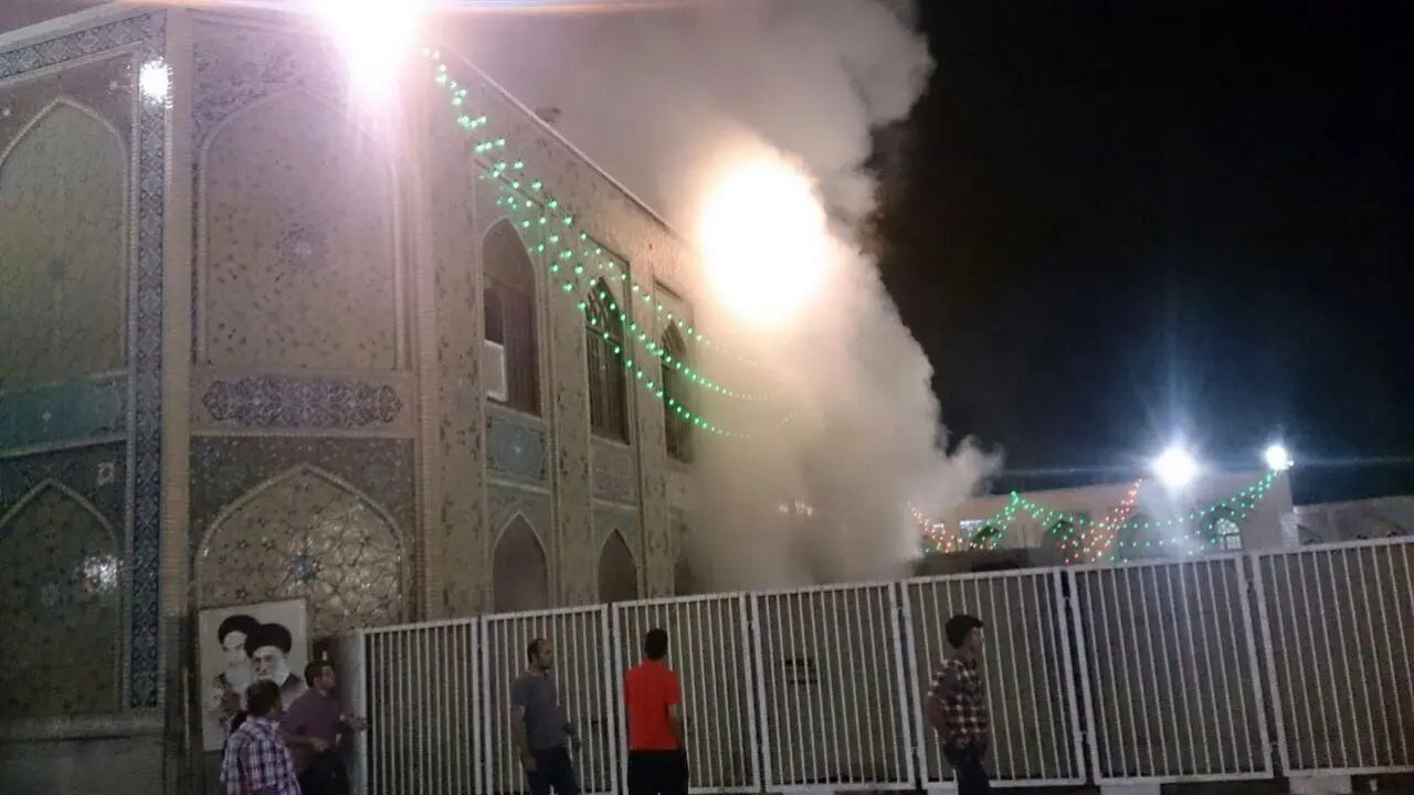 آتش‌سوزی در حرم حضرت معصومه(س) + ویدئو